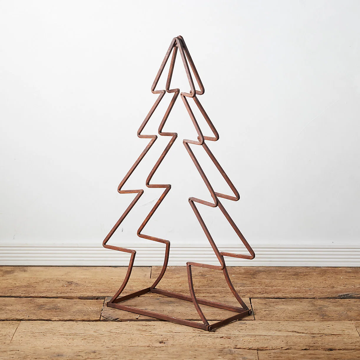 Firewood Rack Christmas Tree Type Wood Storage