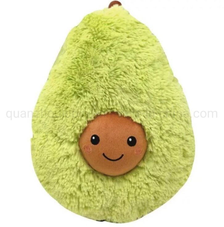 OEM Creative Cartoon Fruit Avocado Plush Stuffed Toys Pillow