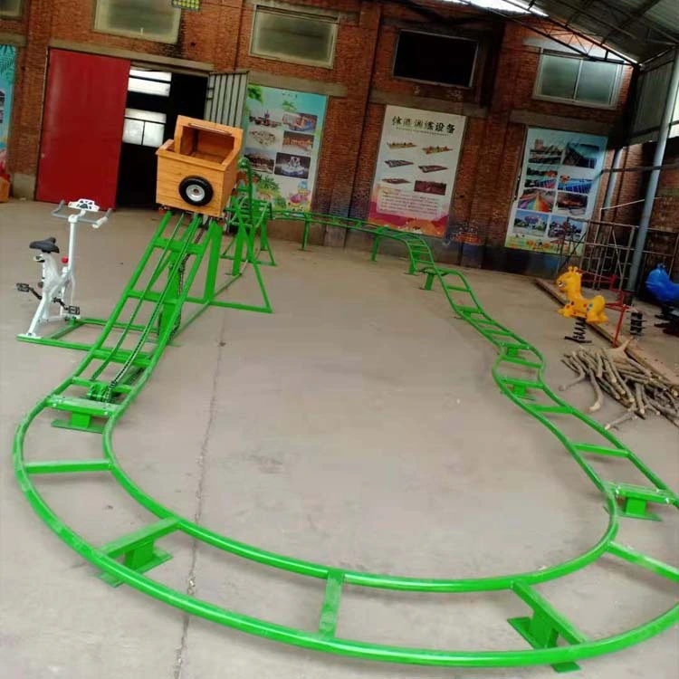 Track Roller Coaster Amusement Ride The Silk Road nuevos productos Para niños Hot Sale