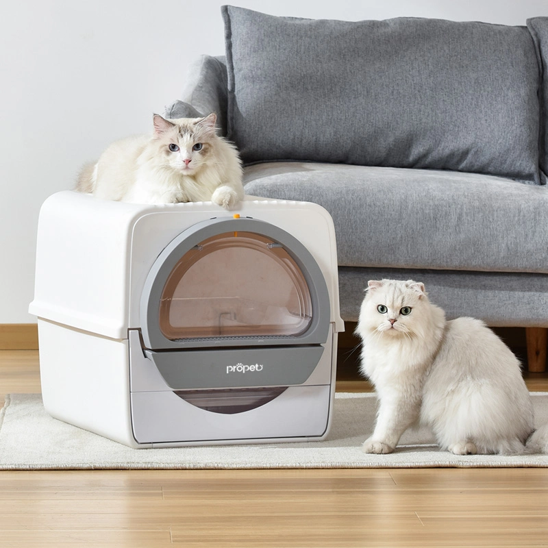 Propet Scoopfree Automatic Self Cleaning Hooded Odor Control Cat Litter Box