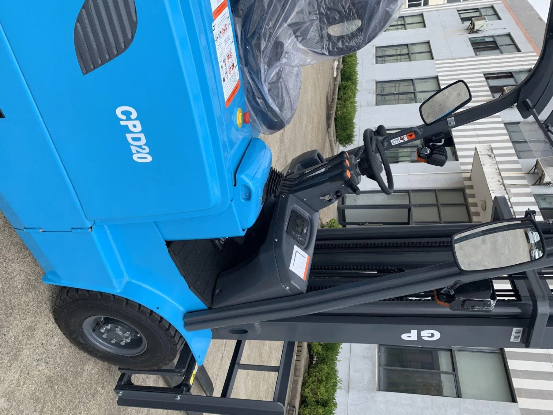 1T - 5t Electric Gp petit 1,5 tonne de chariot élévateur du réceptacle