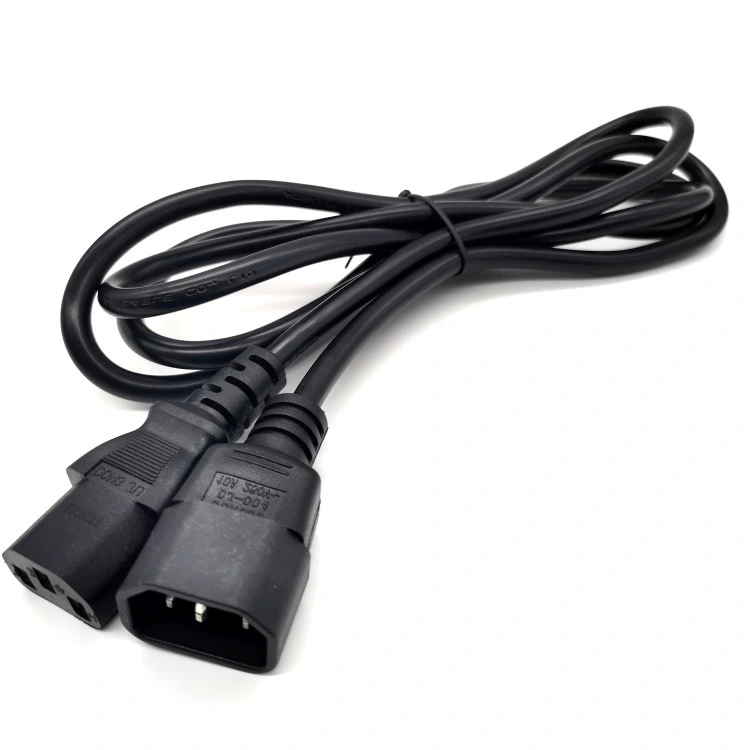 High Quality 3 Pin Power Cord C13 to C14