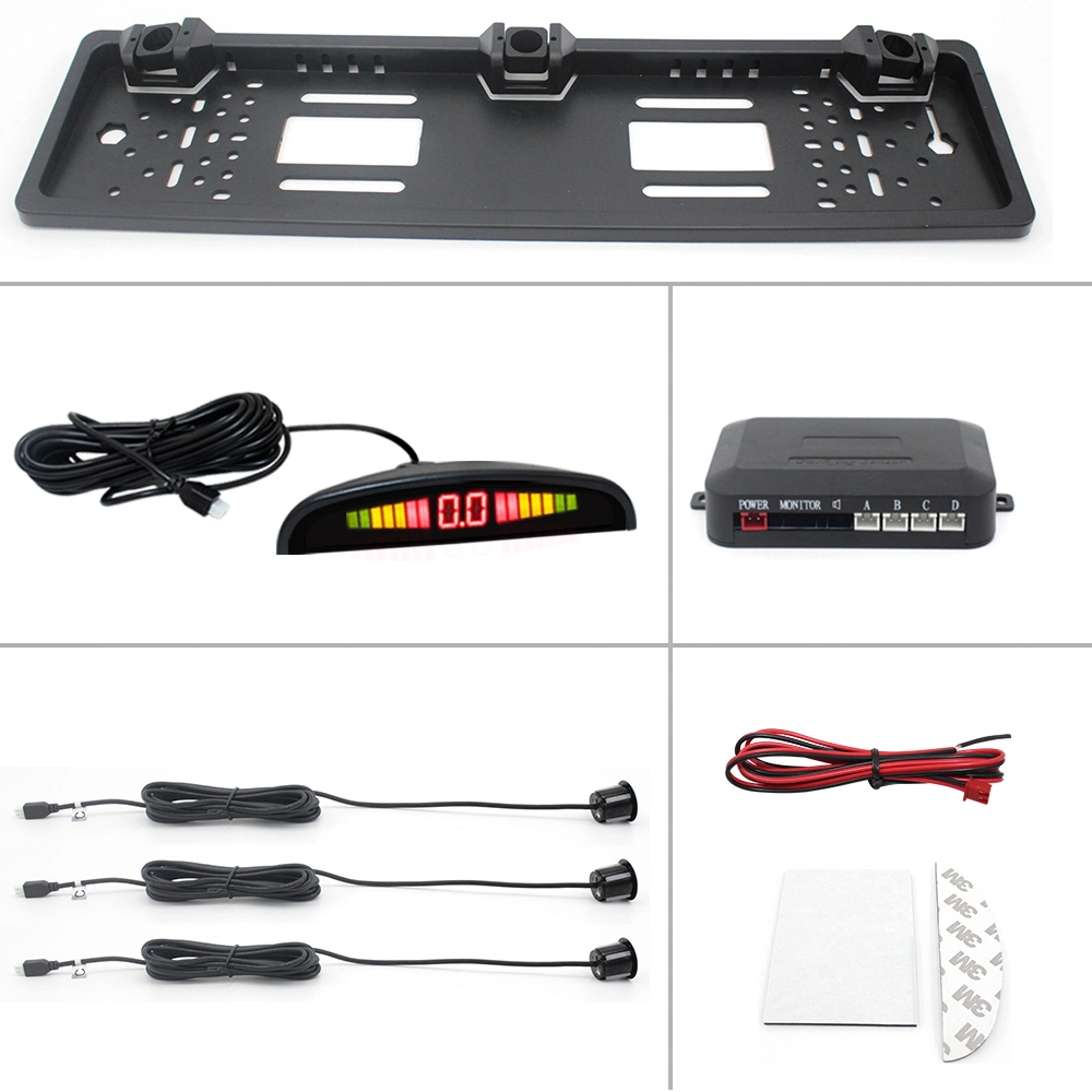 Car Reverse Backup Radar LED Parking Sensor System LED Display