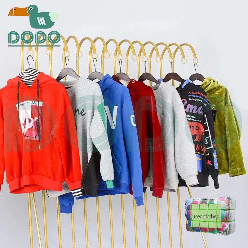 Zaozhuang Used Clothes Wholesale/Supplier Man Hoodies Apparel Stock