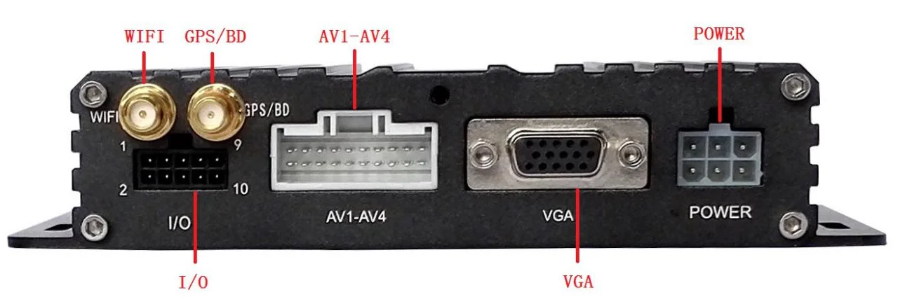 4CH Ahd 1080P HDD Mobile DVR