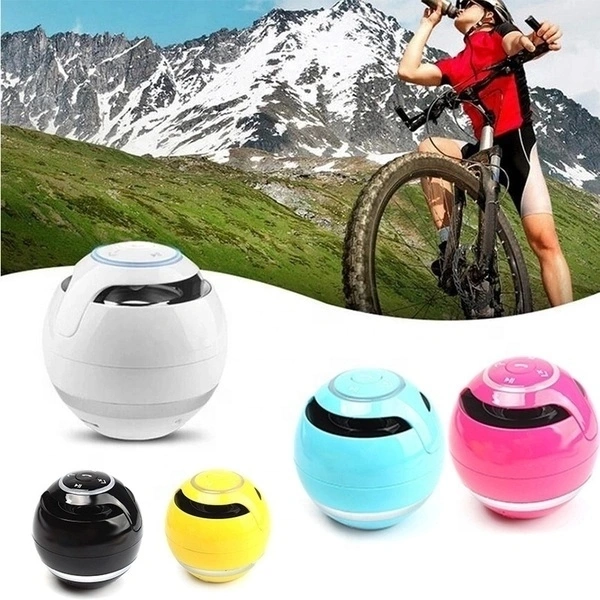 Ball LED Mini Super Bass Portable Wireless Bluetooth Speaker