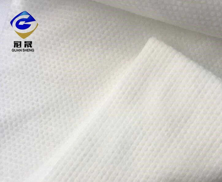 China Manufacture Polyester&Viscose&Cotton&Tencel&Bamboo&Wood&Rayon 1.6m/2.4m/3.2m Spunlace Non Woven Textile Fabric