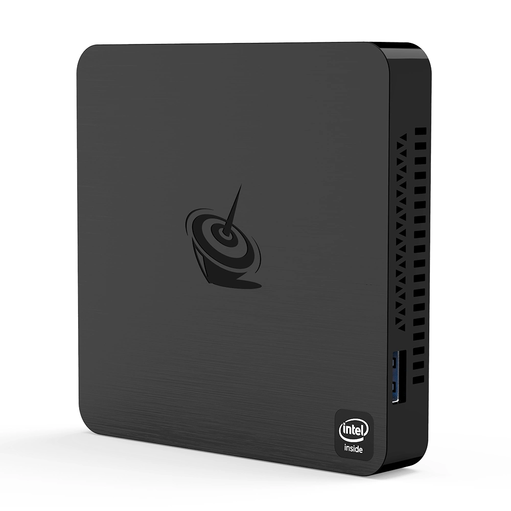 T4 PRO Mini PC Intel Celeron N3350 2.4GHz Licensed Wins 10 PRO 4GB+64GB 2.4/5.8GHz WiFi Bt4.0 4K Desktop Computer