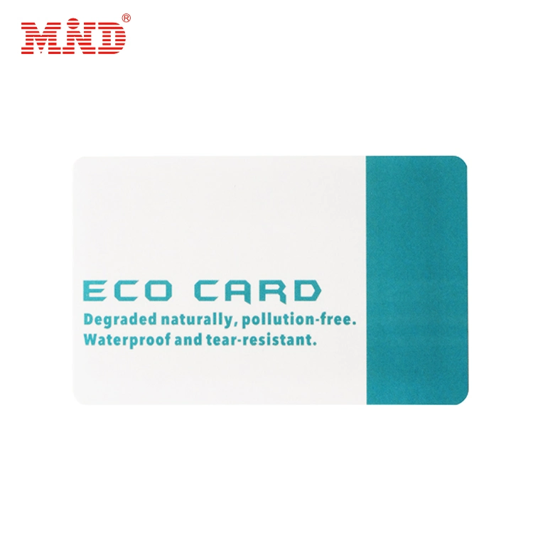 Degradable Eco-Friendly Recycled Bio Card Biodegradable Card Bio PVC Cards