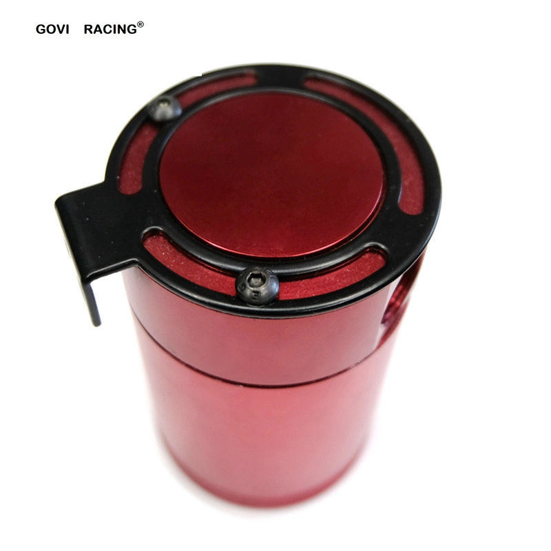 Universal Aluminum Baffled Car Oil Catch Can Tank Separator 3-Port Reservoir Oil Catch Tank Cans 3 Hole