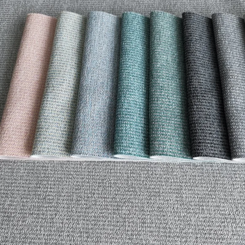 Sofa Upholstery Polyester Home Textiles Pure Cotton Linen Fabric for Bed Linen