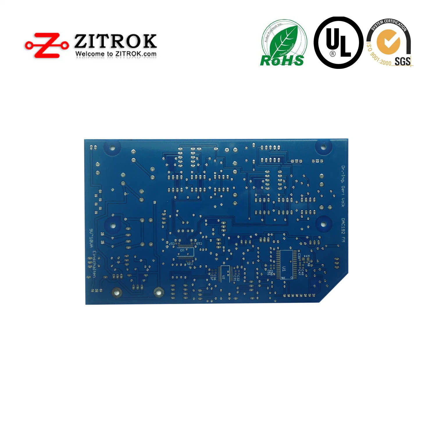 OEM Printed Circuit Board Motherboard Multilayer HDI PCB for Themometer PCB Board in Shenzhen