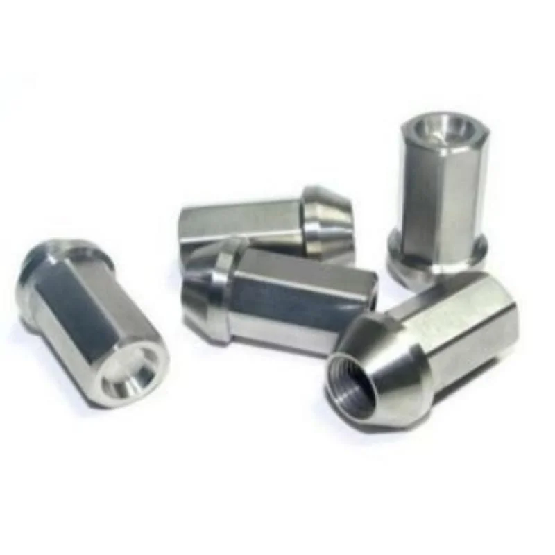 Custom CNC Wheel Lug Nuts Steel Aluminum and Titanium Alloy Wheel Nuts