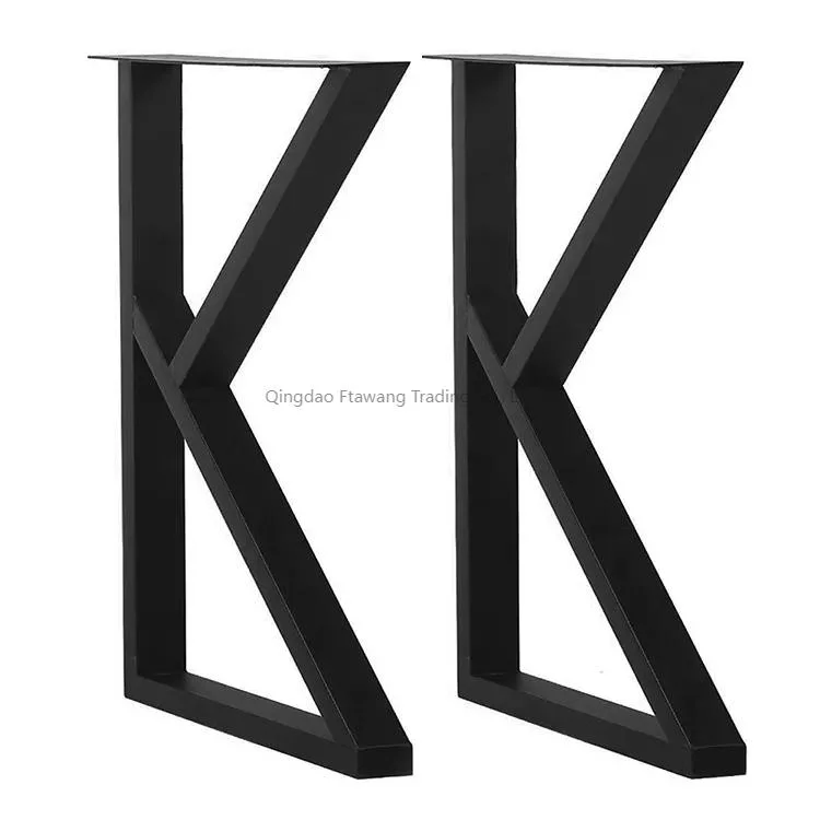 Table Base Frames Industrial Restaurant Desk Office Cast Iron Steel Bench Coffee Dining Furniture Legs Metal Table Bases