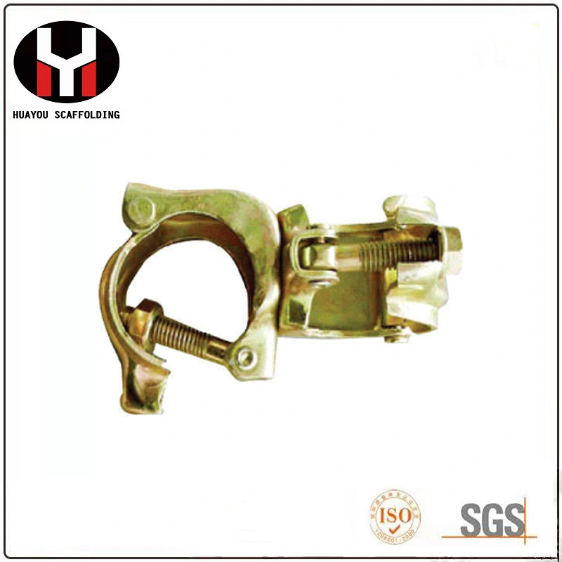 HDG/Electro-Galv. Drop Forged Coupler Scaffolding Clamp Steel Pipe Fitting for Construction