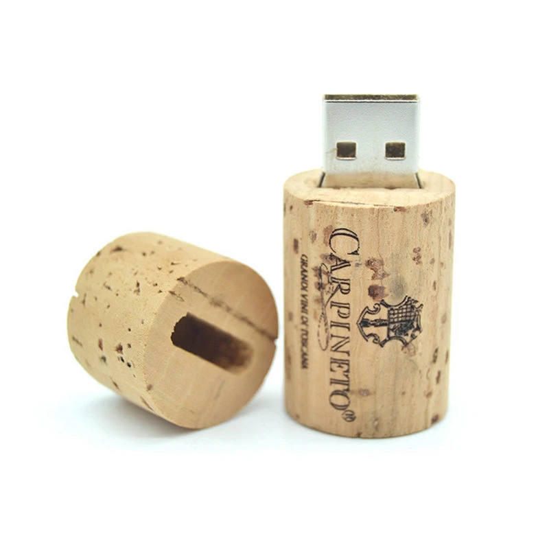 Cork Wooden USB Flash Driver Pen Driver