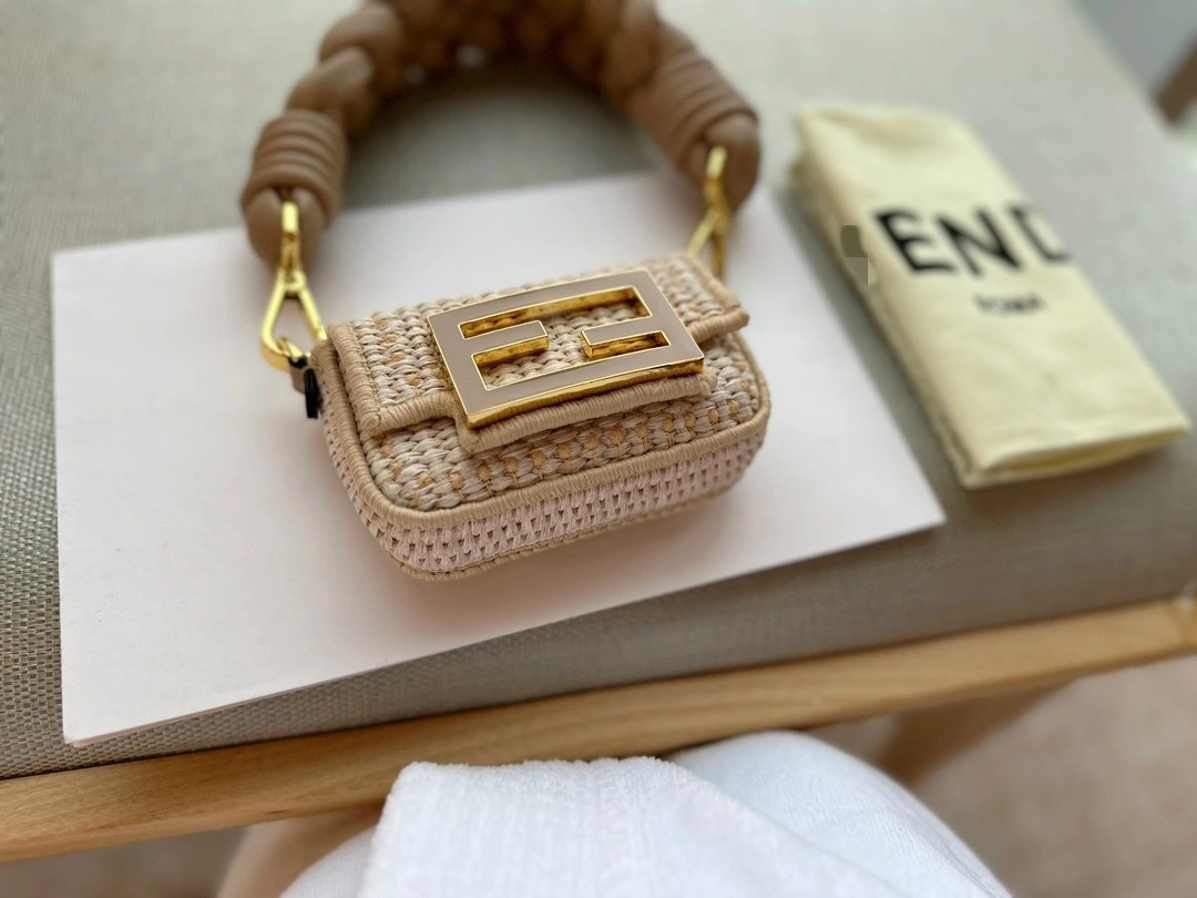 Grober Seilgriff F Luxus gebrandmarkt gestrickte Handtasche Special Fashion Schultertasche Für Mädchen