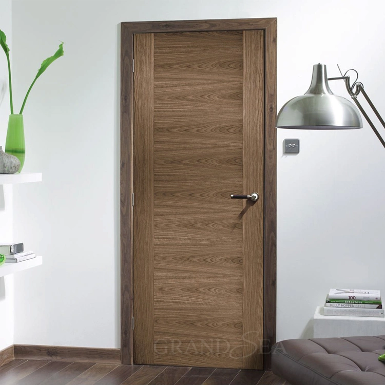 Wooden Interior Bathroom Door Mahogany Solid Wooden Door Luxury White Wood Door