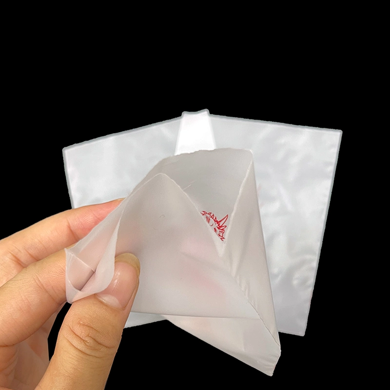 Translucent Frosted Flat Pocket Soft Material Plastic Packaging Bag