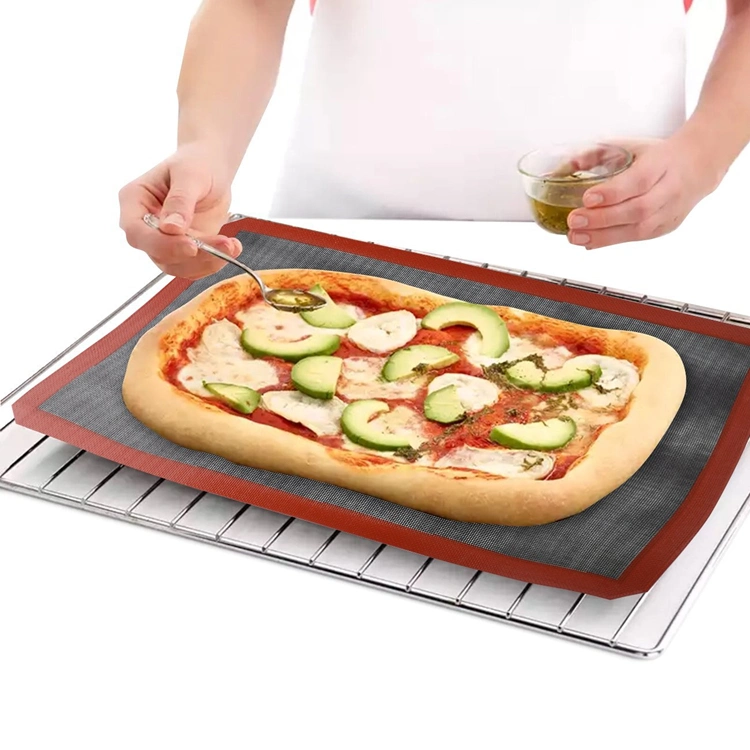 Silicone Hollow Baking Mat Nonstick Oven Liner Perforated Fiberglass Mesh Pad Fiberglass Products