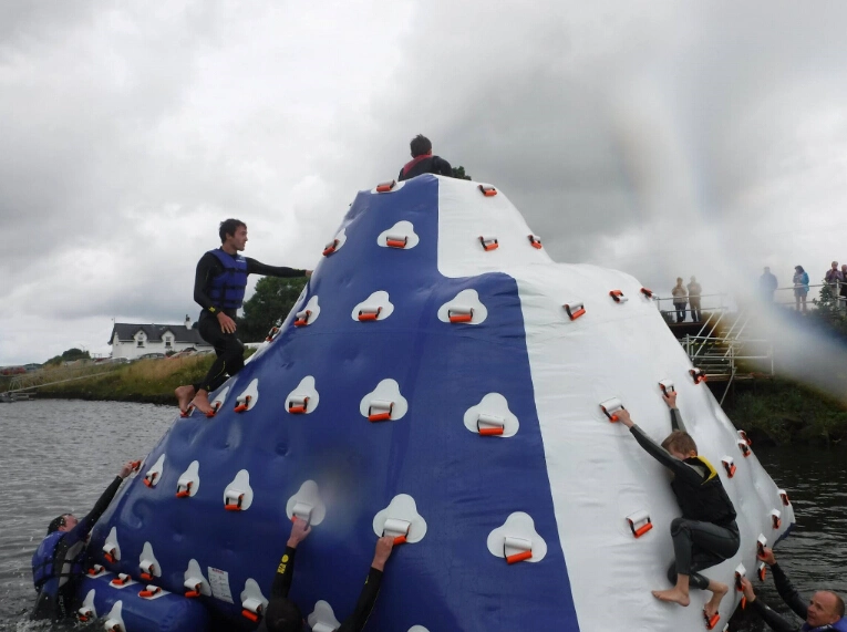 Juego de agua inflable Parque Acuático de flotación para Parque de Atracciones