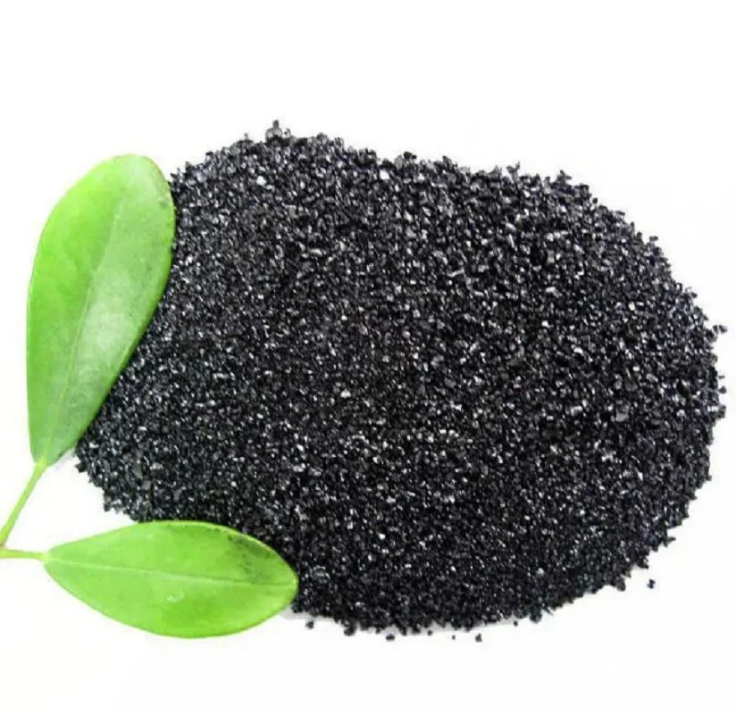 Factory Wholesale Super Humic Acid Powder Lignite Potassium Humate Shiny Flakes Manufacturing