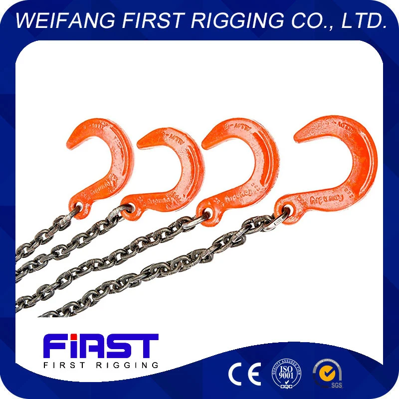 Chain Sling Legs Hanging Chain Lifting Tool Combination Tool for Lifting Crane Spreader