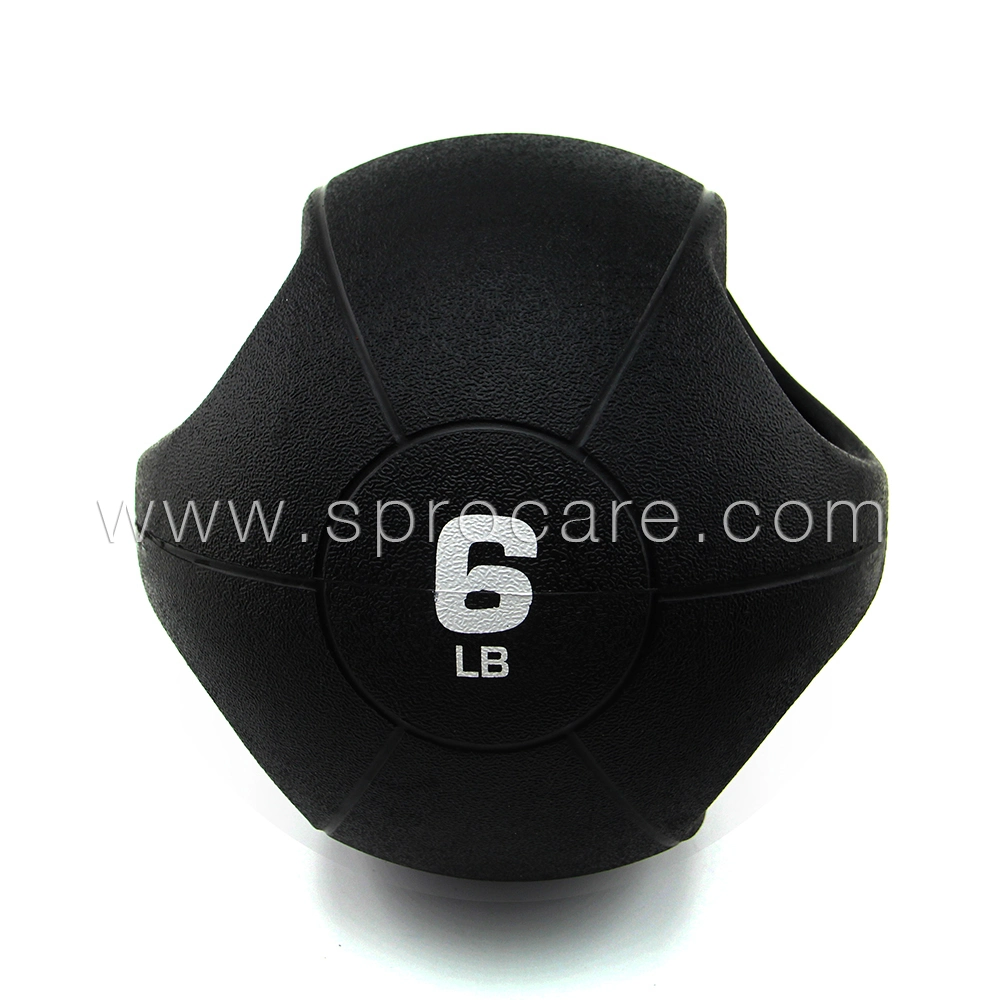 Rubber Gym Ball, Slam Ball, Weighted Wall Ball, Dual Grip