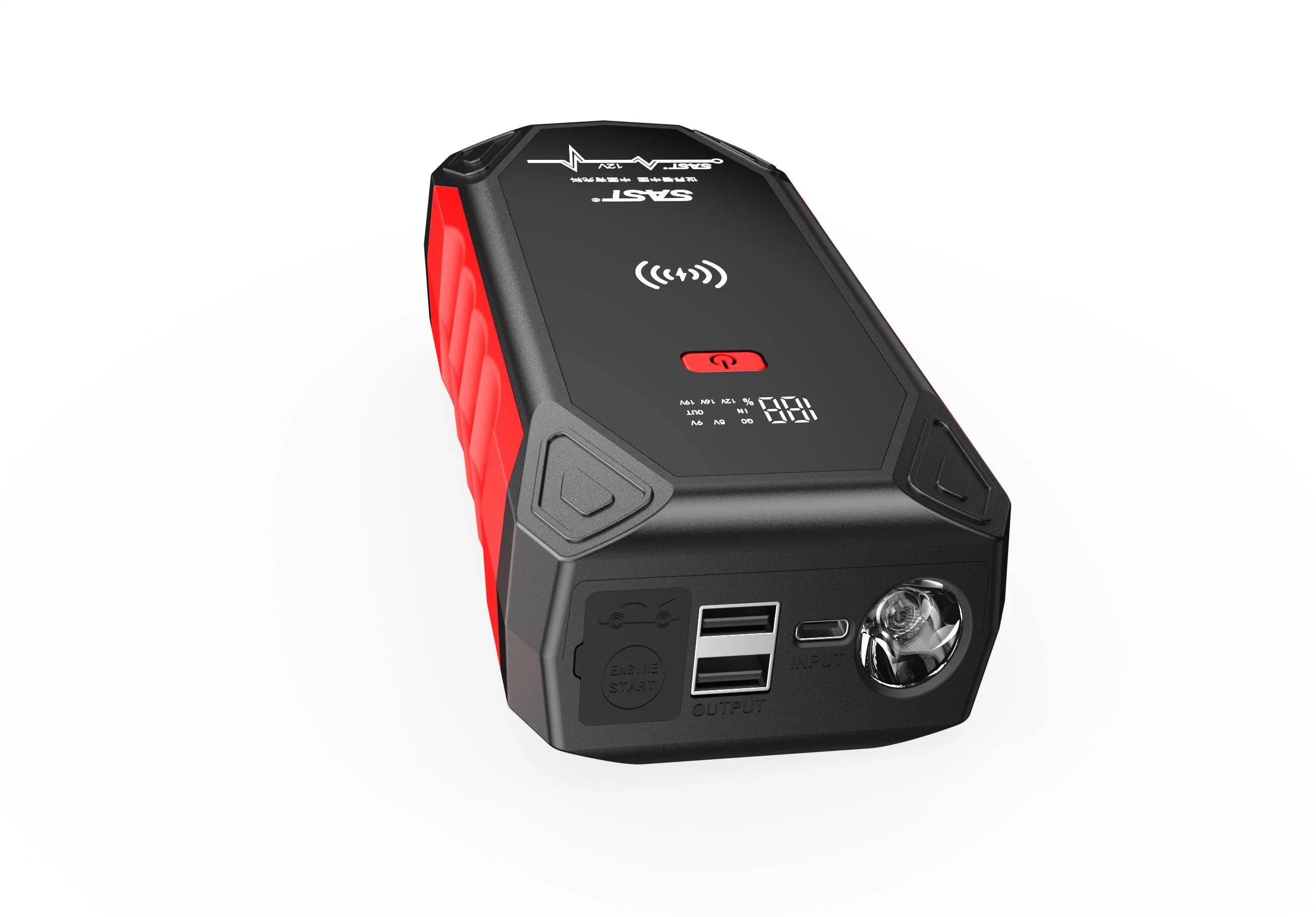 Battery Jump Starter with Wireless Car Jump Starter Battery Pack 1000A 20000mAh