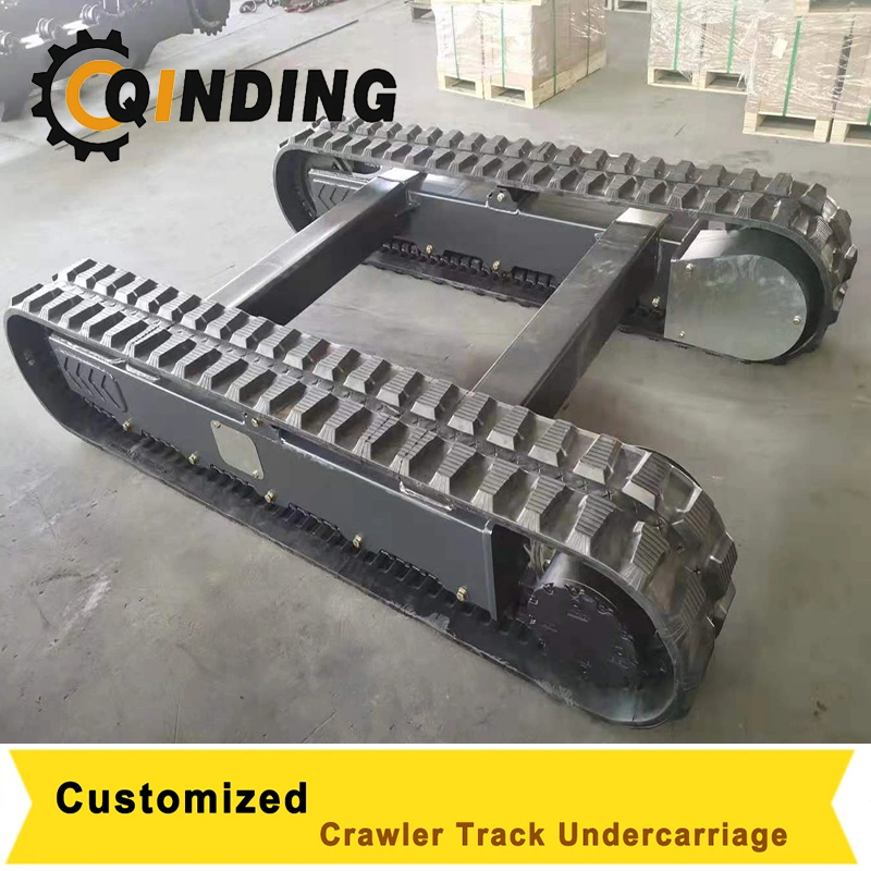 Custom Hydraulic 5-10 Ton Crawler Track Undercarriage System for Drilling Rig Equipment