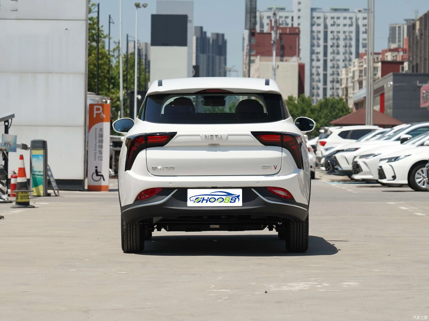 Fabrik Lieferant verwendet Elektroauto Neta V Rechtshandantrieb Elektrofahrzeug mit ECC