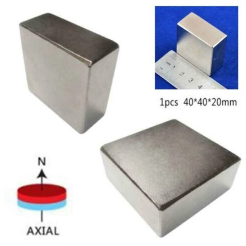 50X50X50 Large Size Block Neodymium Square Magnet for Sale