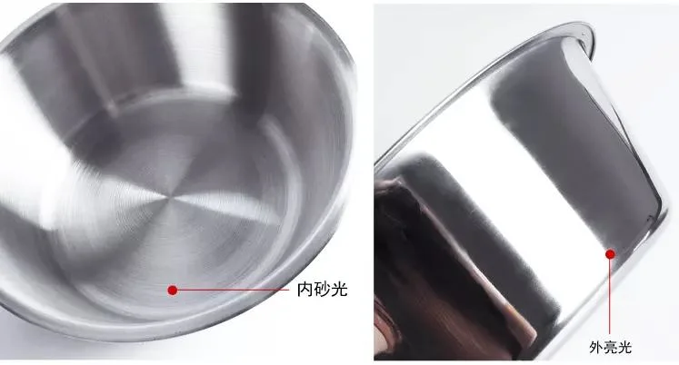 Stainless-Steel-Metal Dog Bowl Wholesale/Supplier Pet Food Water Cheap Affordable and Practical