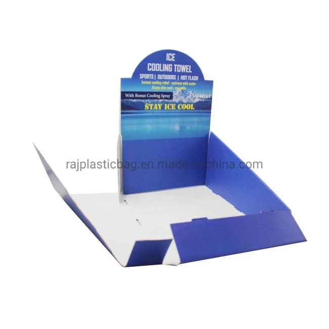 Snap Lock Paper Perforated Line Carton Packaging Customized Cardboard Carton Retail Shelf Display Paper Box