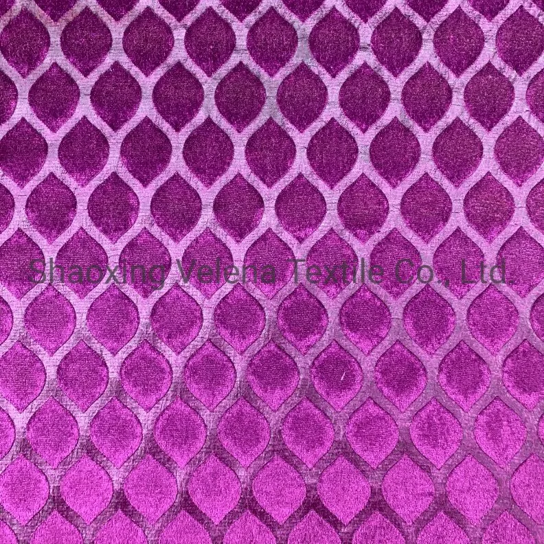 Polyester Fabric Italy Velvet with Glue Emboss Textile Fabrics for Furniture Fabric Ready Goods for Fast Shipment