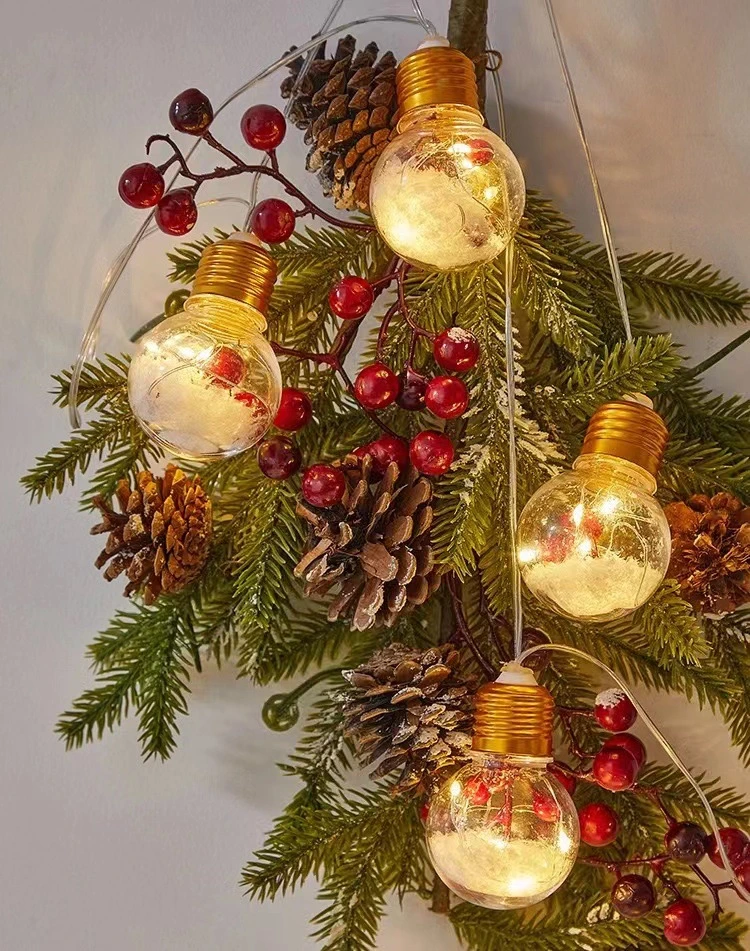 LED-Weihnachtslampe String Lichter festliche Dekoration