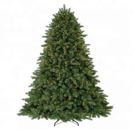 Popular 7.5 Slim LED verde Artificial Árbol de Navidad