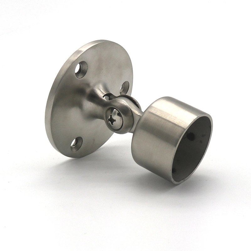 Staircase Tube Connector Adjustable Stainless Steel Balustrade Handrail Fittings