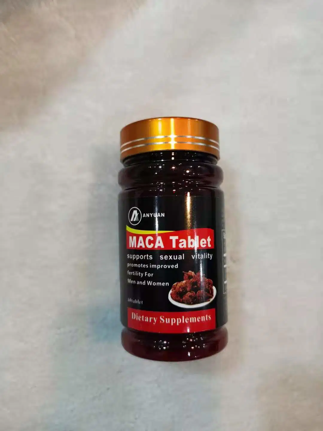 Maca Tablets and Cordyceps Tablets with Private label