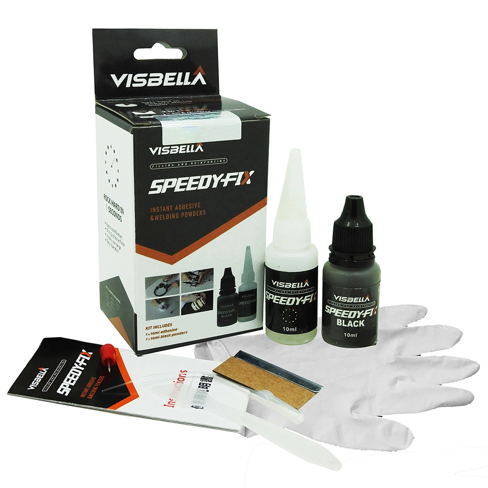 Visbella Speedy-Fix mejor super pegamento para plástico Metal de goma