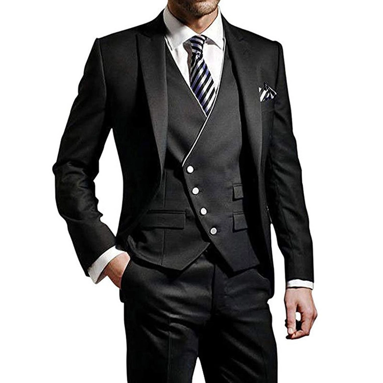 Factory Custom Made Blazer Pant Suits Three Pieces Suit for Office Apparel