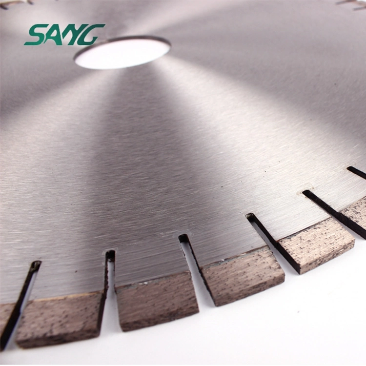 Diamond Segment Circular Cutter High Frequency Welding Silvered Saw Blades for Cutting Granite Marble Ceramic Concrete