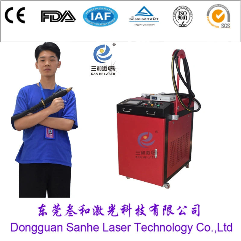 Italy High Power Pulse Laser Soldering Machine with Hand-Held Gun