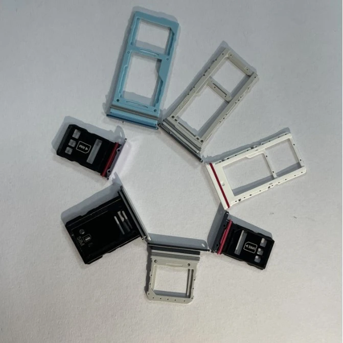 Custom-Made Liquid Silicone Rubber SIM Card Tray Slot Holder Adapter for Mobile Accessories Cell Phone Parts