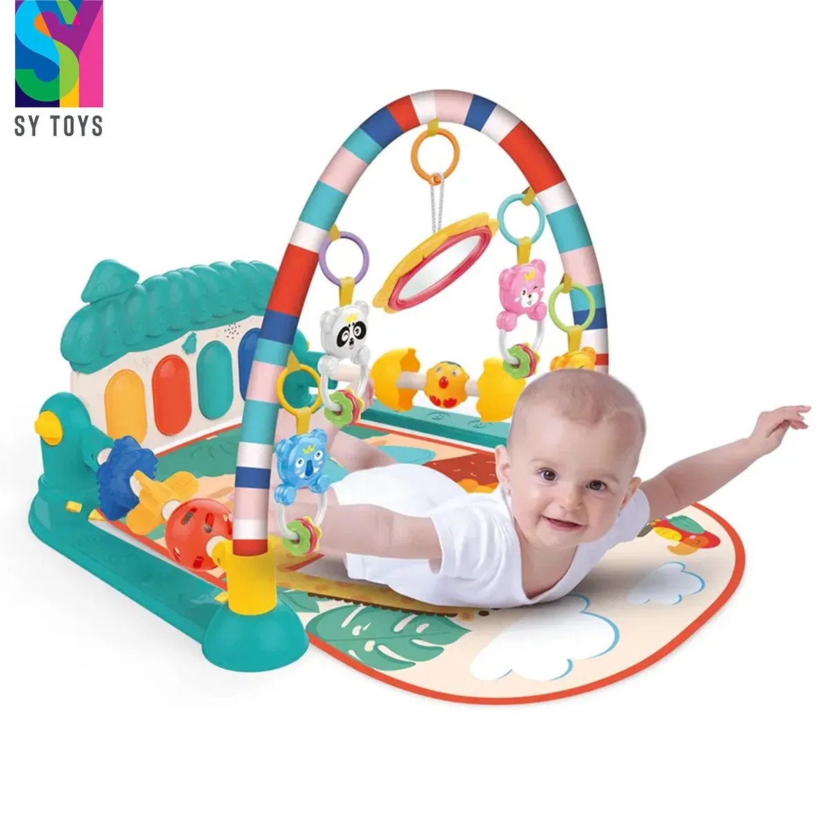 Sy Toys Fabric Baby Play Mat Manufacturer Manufacturer Baby Activ فرش للأطفال لعبة رياضية