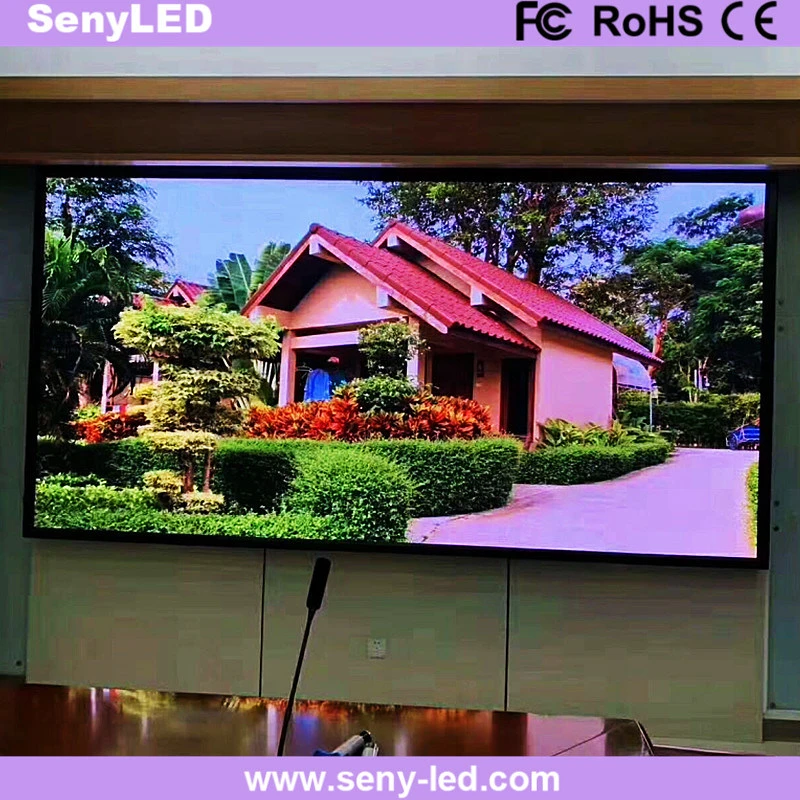 P1.25/P1.538/P1.86/P2/P2.5/P3.076 High Quality Shenzhen Factory Indoor Giant Advertising Wall HD Video Panel LED Display Screen