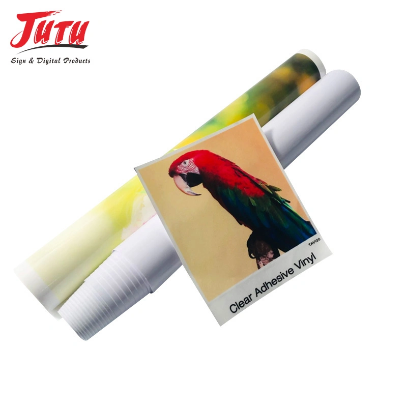 Jutu Car Wrap Sticker Premium Printing Effect Advertising Material with Good Weather Fastness