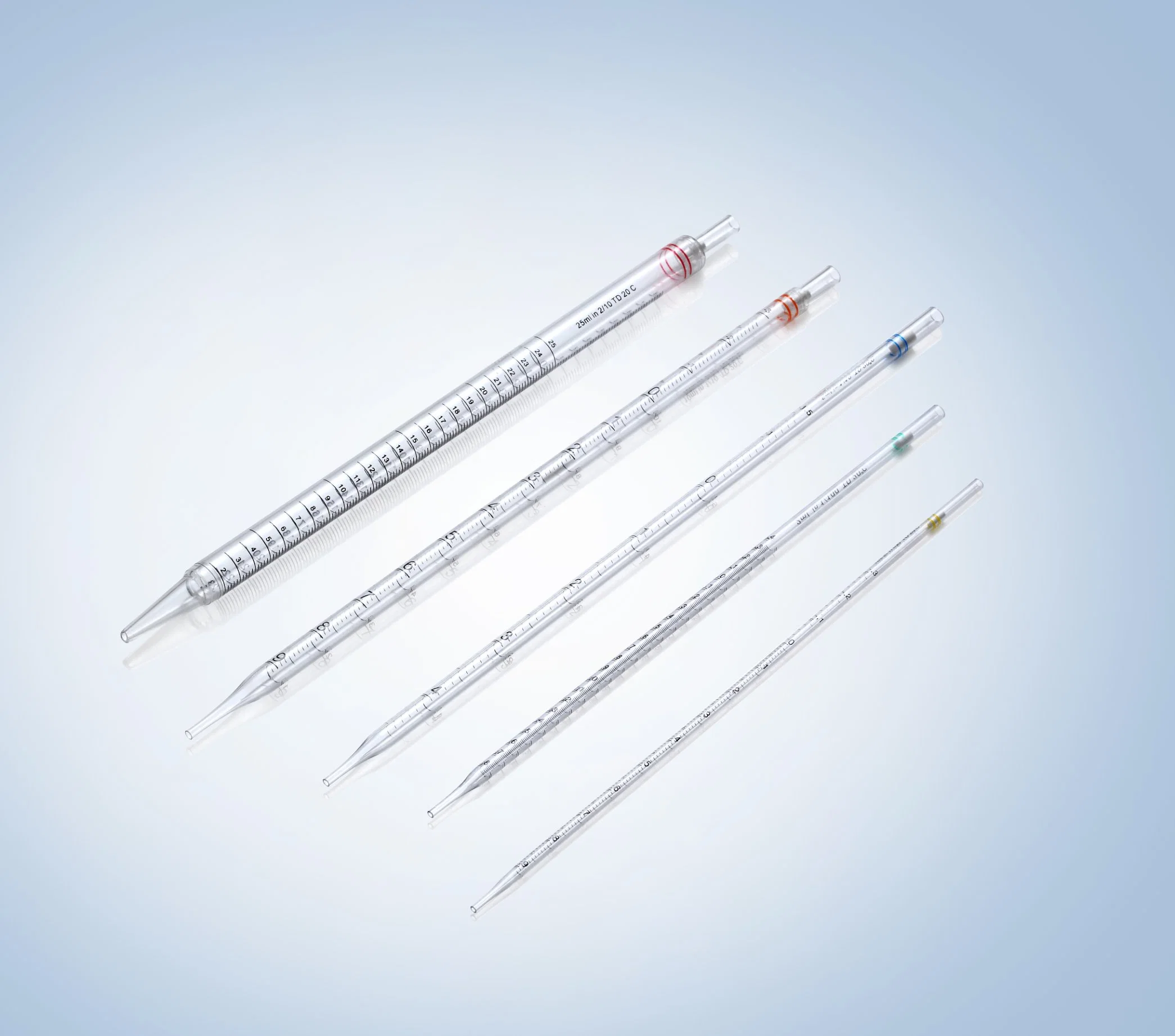 1ml 2ml 5ml 10ml 25ml 50ml Serological Pipettes for Lab Use