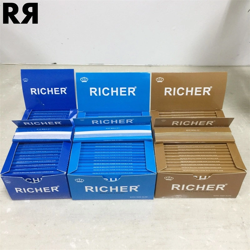 Custom High Quality Tobacco/Cigarette Rolling Papers SGS Accessed