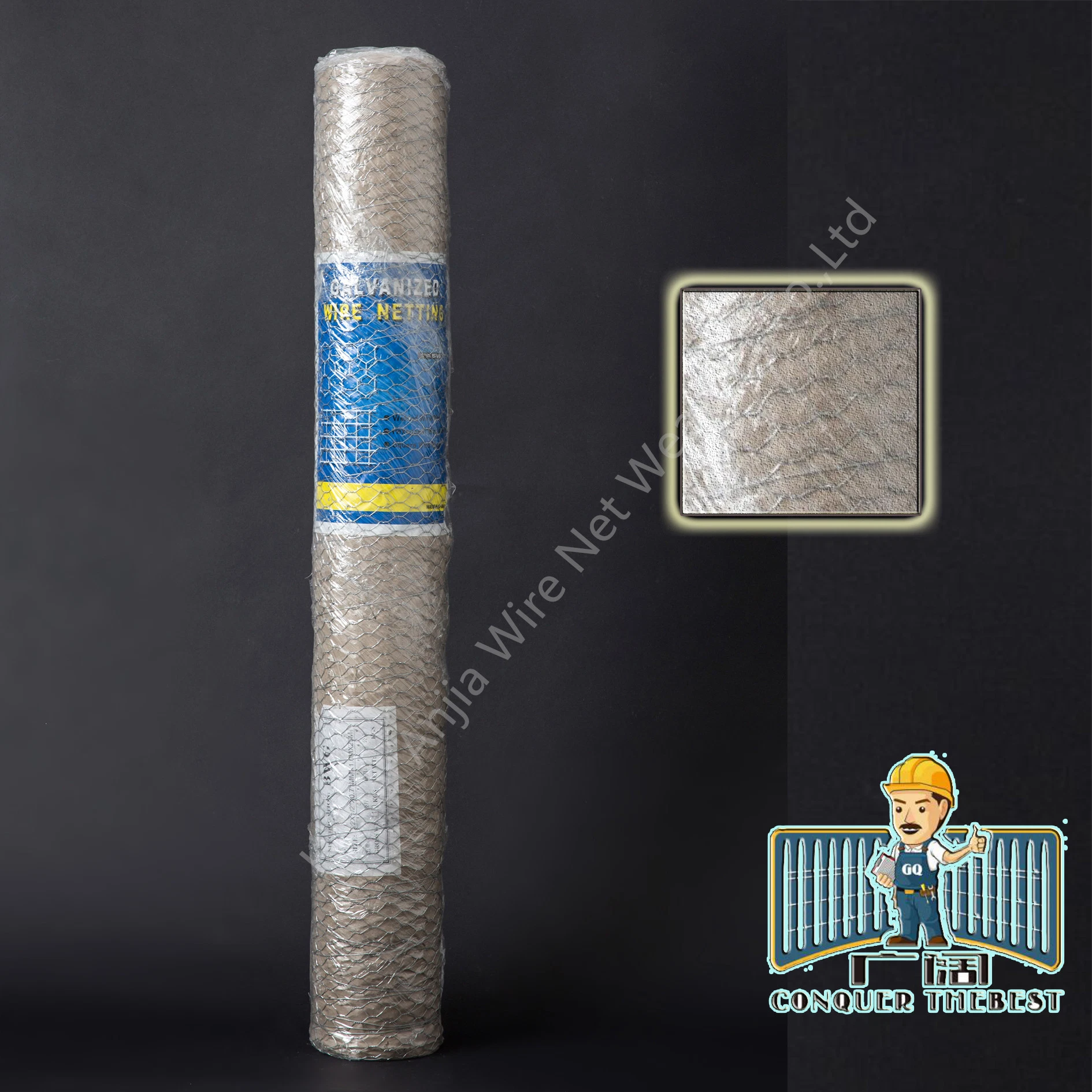 Chicken Rabbit Wire Mesh /Galvanized Hexagonal Wire Mesh